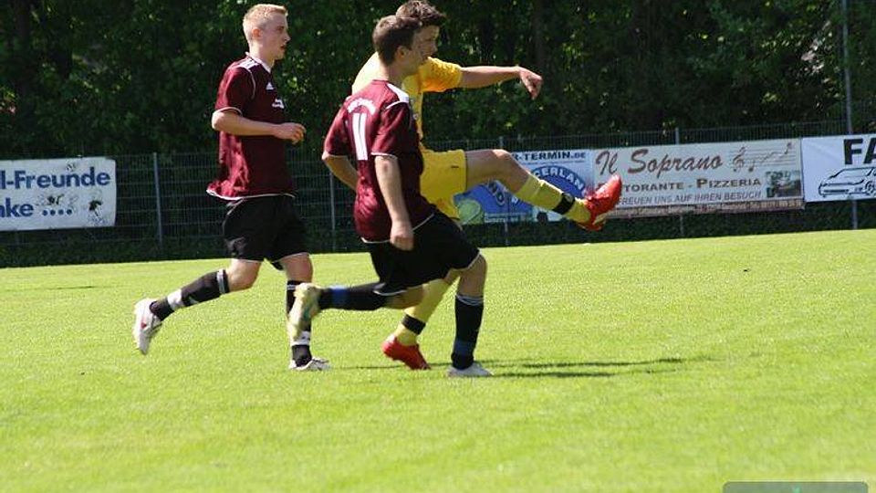 Gemütlicher Kick in Geretsried, für beide Mannscha