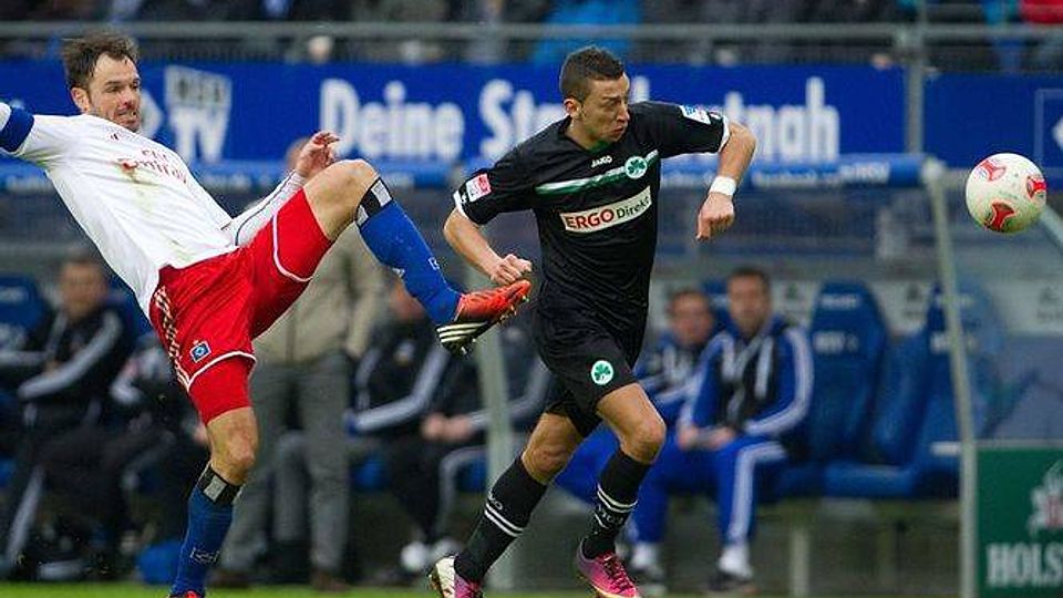 Die SpVgg Greuther Fürth hat gegen den Hamburger S