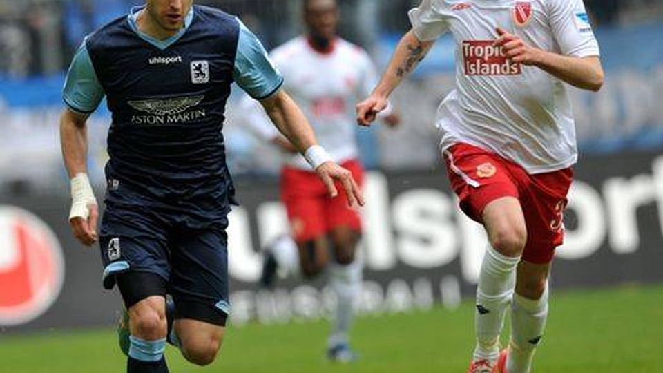 Bilder: TSV 1860 München und Energie Cottbus trenn