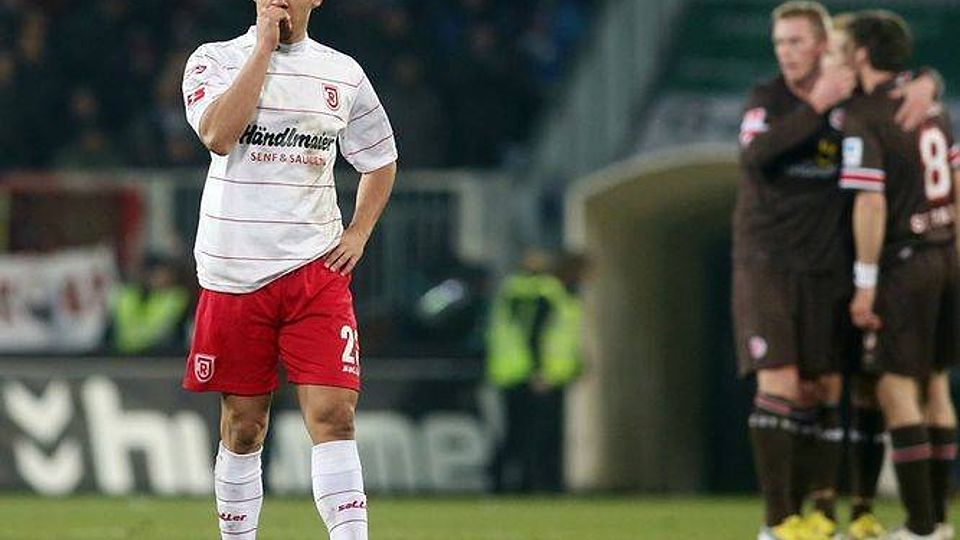 Jahn Regensburg kassierte gegen den St. Pauli eine