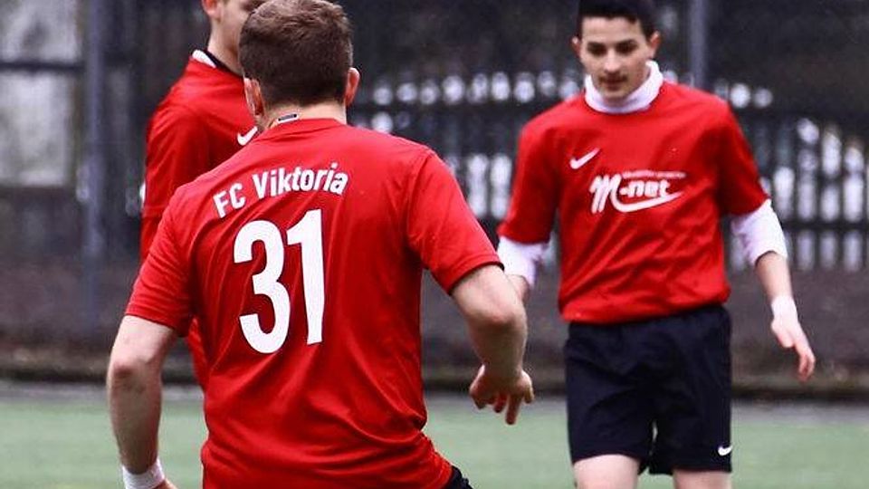 Der FC Viktoria sicherte sich vergangene Saison ei