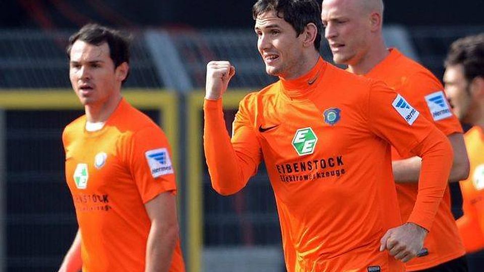 Jahn Regensburg holte gegen Aue einen Punkt.