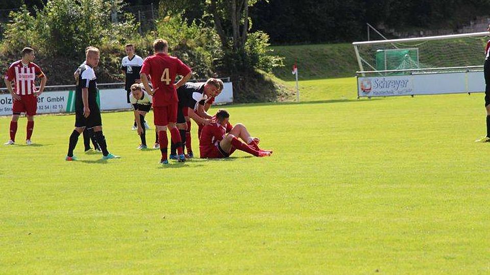 Der TSV Altomünster (rot) siegte gegen den SC Lerc