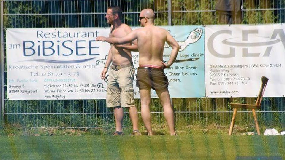 Gemütlicher Kick in Geretsried, für beide Mannscha