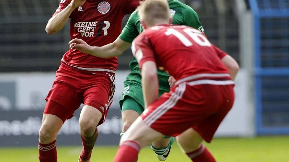 Platz 2: Timo Scherping, FC Eintracht Rheine, 32 Spiele, 23 Tore, 0,72 Tore pro Spiel