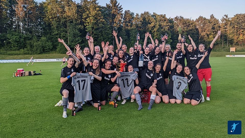 SV Mietingen II - Meister Frauen-Bezirksliga Riß
