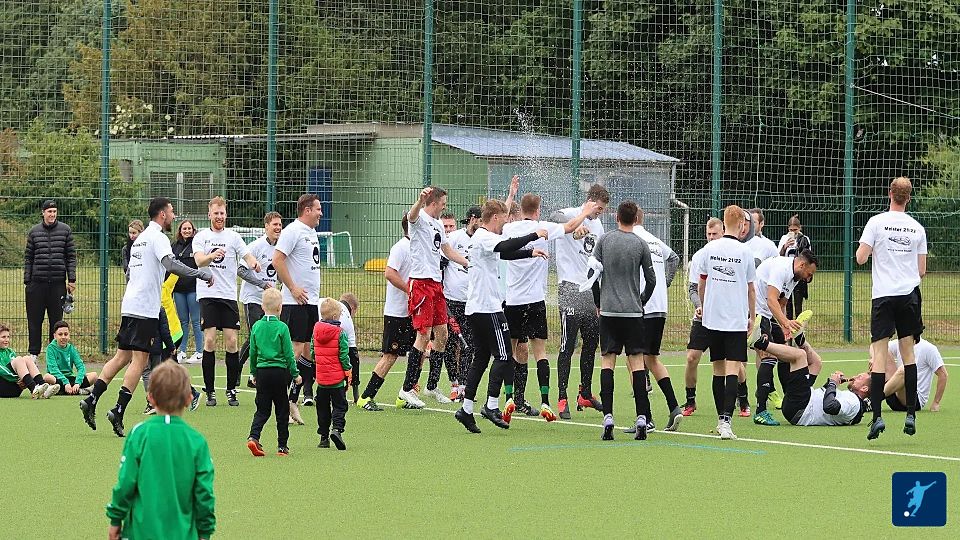 VdS Nievenheim steigt als Meister der Kreisliga A von Grevenbroich und Neuss in die Bezirksliga auf. Foto: Frank Vieten.