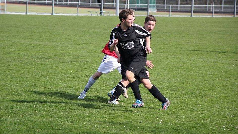 Fußball wurde natürlich auch gespielt, hier das St