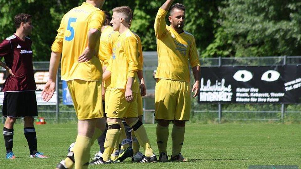 Gemütlicher Kick in Geretsried, für beide Mannscha