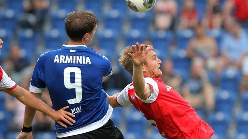 Das Spiel zwischen DSC Arminia Bielefeld und dem 1