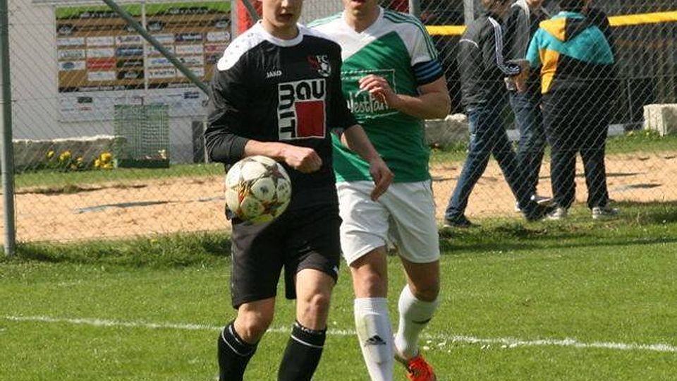 Der VfB Eichstätt und 1. FC Sonthofen trennten sic