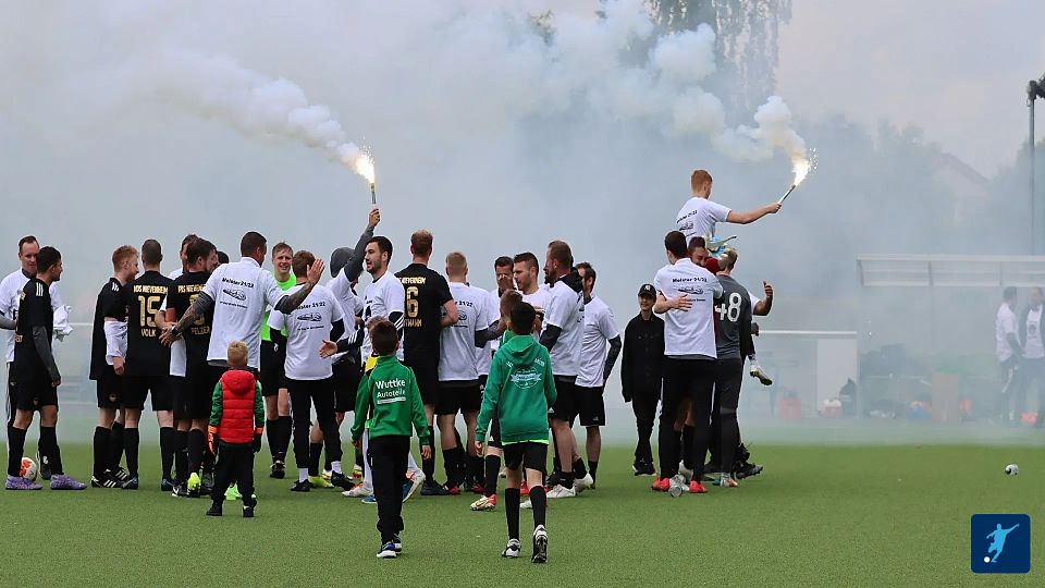 VdS Nievenheim steigt als Meister der Kreisliga A von Grevenbroich und Neuss in die Bezirksliga auf. Foto: Frank Vieten.