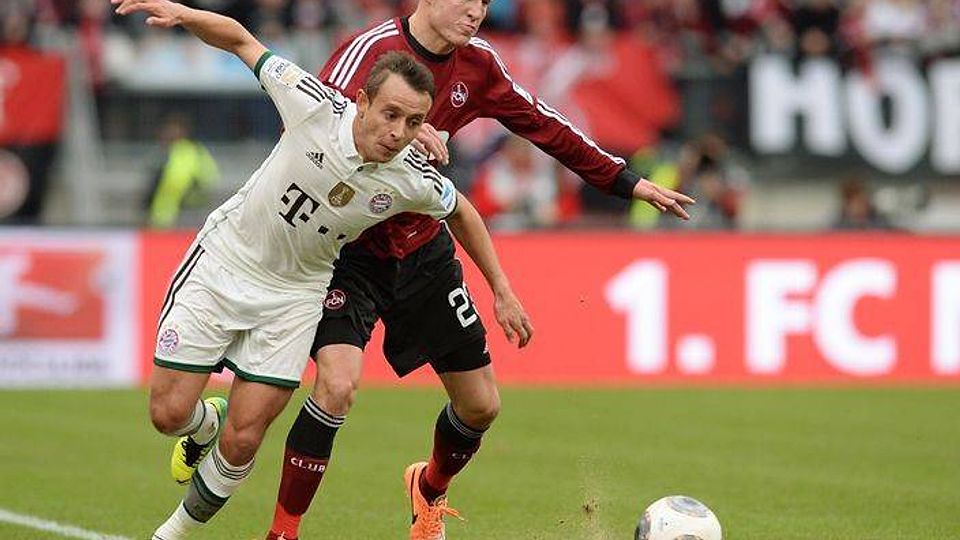 Der FC Bayern gewinnt das Derby in Nürnberg mit 2: