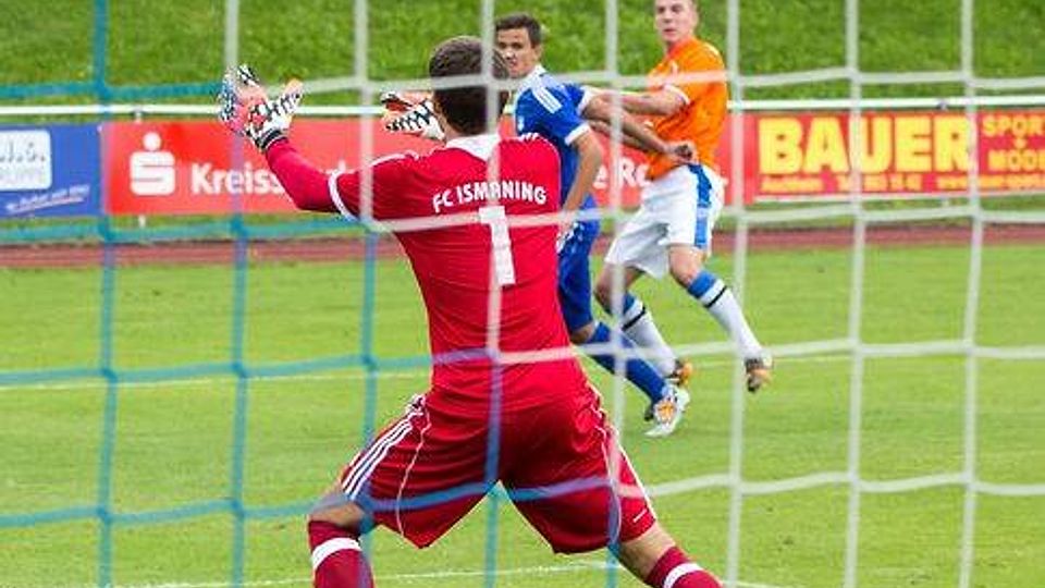 Fussballspiel Kirchheimer SC gegen FC Ismaning