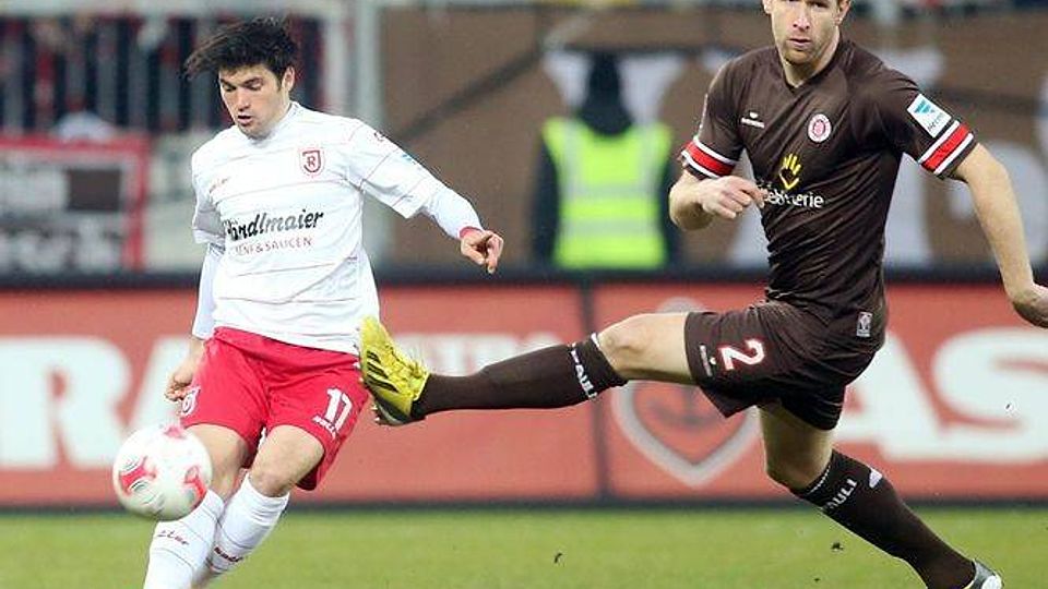 Jahn Regensburg kassierte gegen den St. Pauli eine