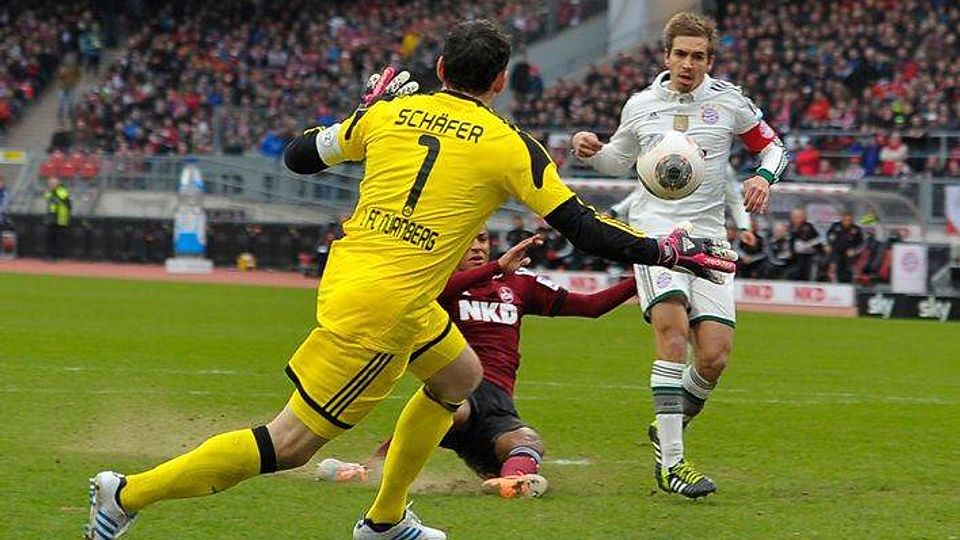 Der FC Bayern gewinnt das Derby in Nürnberg mit 2: