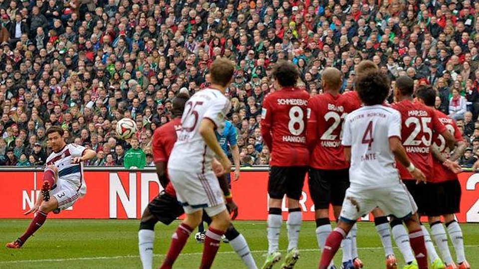 Die Bayern haben gegen Hannover klar gewonnen.