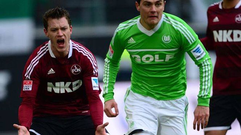 Der 1. FC Nürnberg holte gegen den VfL Wolfsburg e