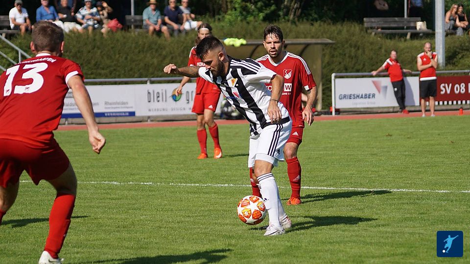 Sandro`Accurso unmittelbar vor dem 2:0 