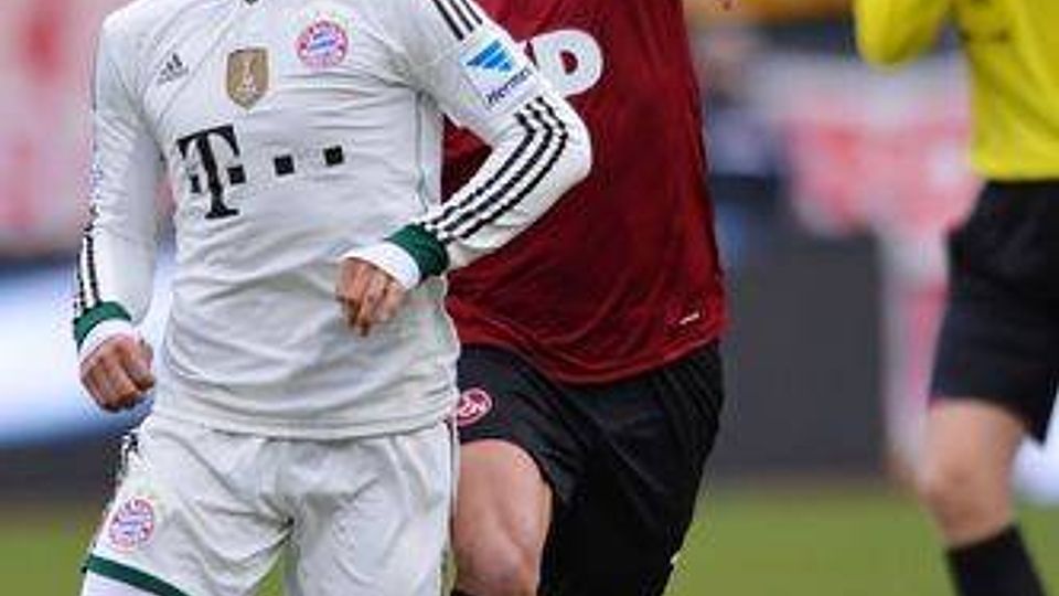 Der FC Bayern gewinnt das Derby in Nürnberg mit 2: