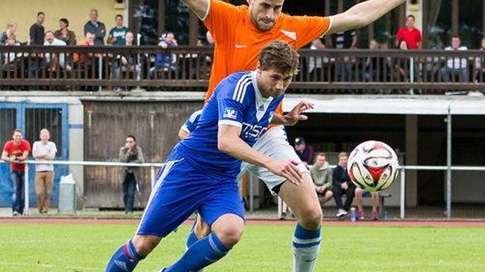 Fussballspiel Kirchheimer SC gegen FC Ismaning