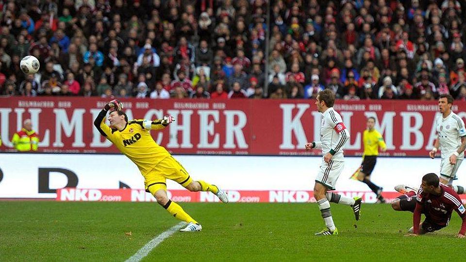 Der FC Bayern gewinnt das Derby in Nürnberg mit 2:
