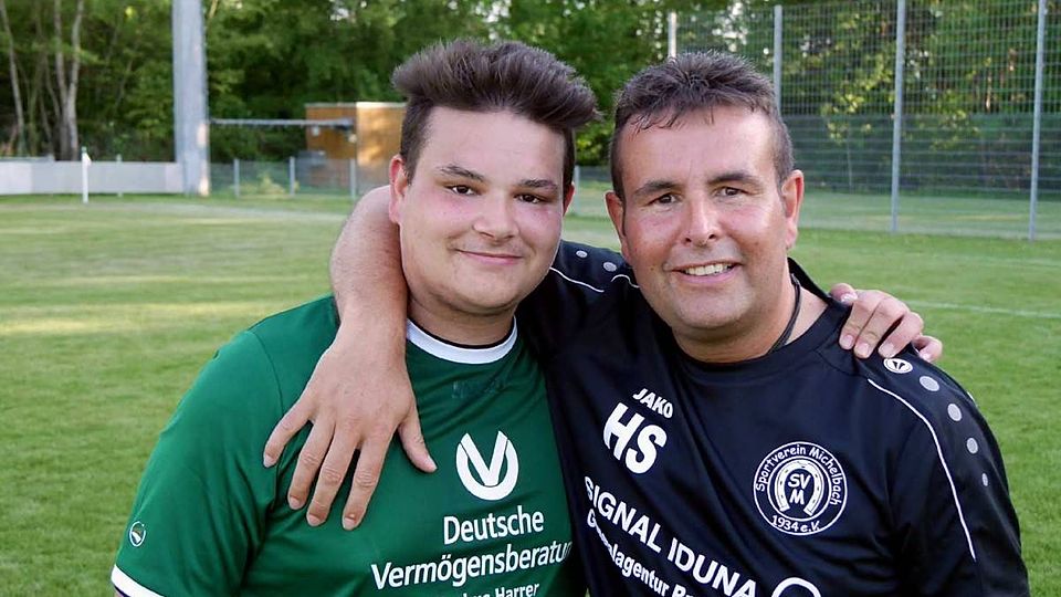 SVM Trainer Hannes Seeger mit Sohn Jan Seeger