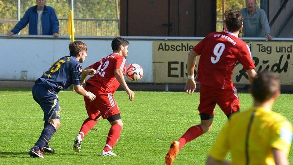 SC Fürstenfeldbruck - SV Mering 2:4 (1:3)