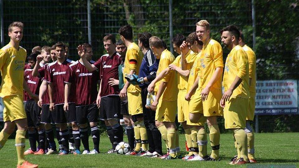Gemütlicher Kick in Geretsried, für beide Mannscha