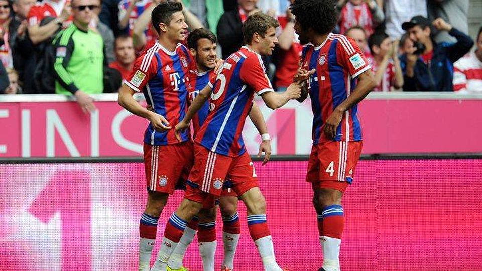 Der FC Bayern gewinnt souverän mit 3:0 gegen Eintr