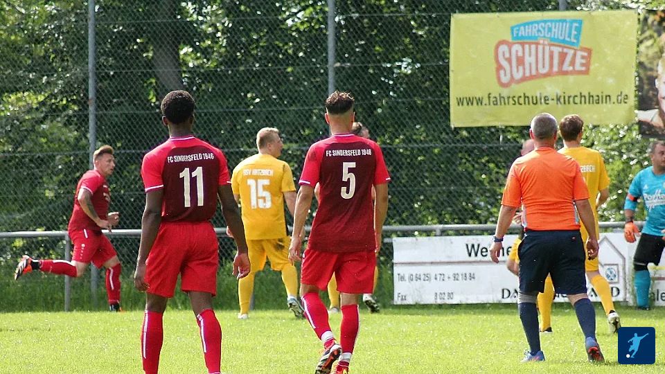 Der Gastgeber aus Sindersfeld gewinnt am Ende mit 5:2 und steht weiterhin auf Platz 3 in der Kreisliga B1 in Marburg 