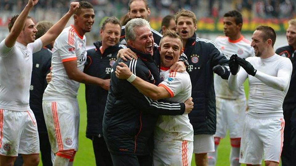 Der FC Bayern macht gegen Eintracht Frankfurt die