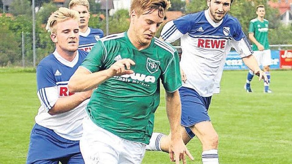 Alexander Schäffler in Aktion für den TSV Jetzendo