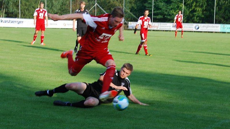 Der SV Erlbach unterlag im Heimspiel dem VfB Hallb