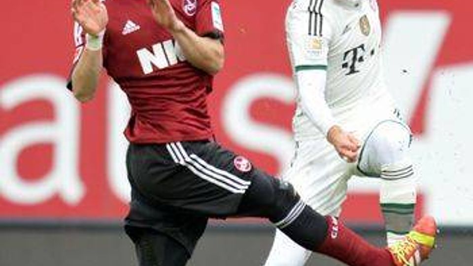 Der FC Bayern gewinnt das Derby in Nürnberg mit 2:
