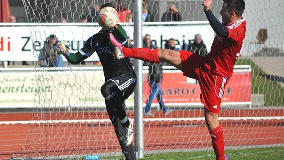 Der TSV 1860 Rosenheim hat gegen den FC Ismaning g