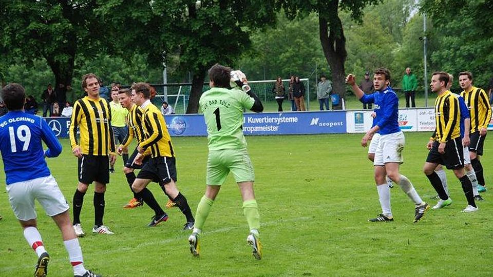 Bezirksliga Süd: SC Olching - SV Bad Tölz 2:1 (1:1