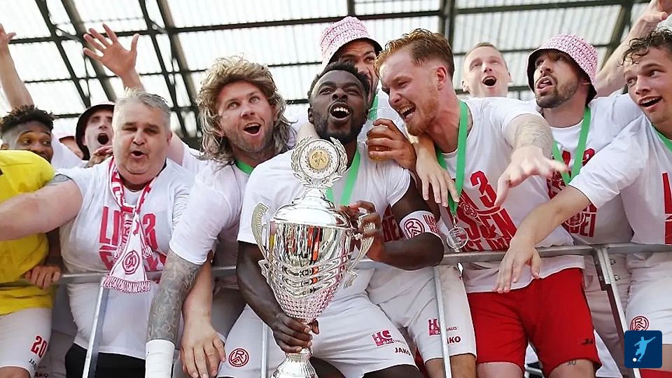 Rot-Weiss Essen steigt als Regionalliga-Meister in die 3. Liga auf. Foto: Michael Mietz