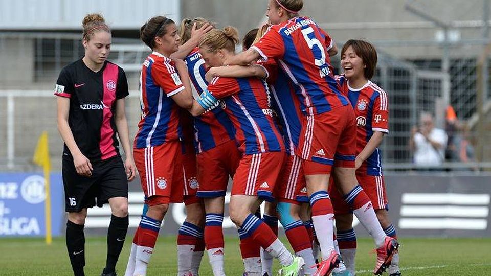Die Frauen des FC Bayern München sind Deutscher Me