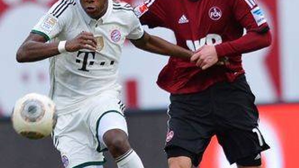 Der FC Bayern gewinnt das Derby in Nürnberg mit 2: