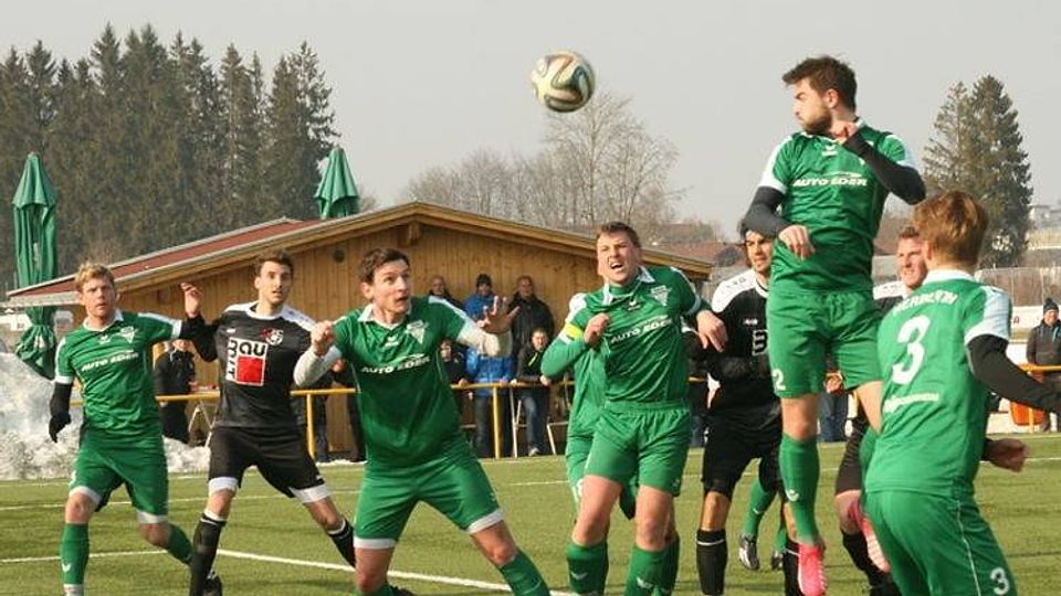 Der 1. FC Sonthofen gewinnt sein Heimspiel gegen S
