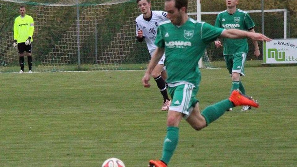 Der TSV Jetzendorf (grün) hat sich gegen den SC In