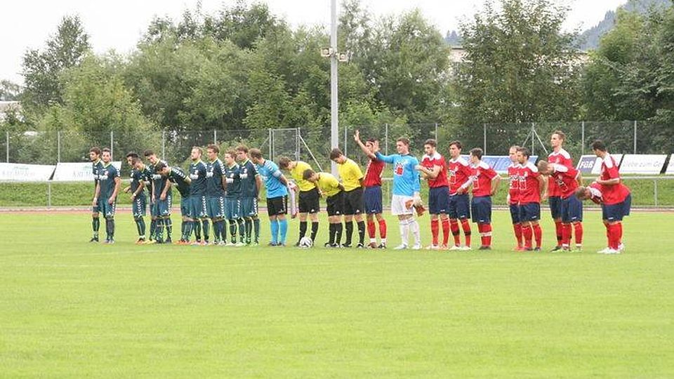 Der 1. FC Sonthofen gewann sein Heimspiel gegen di