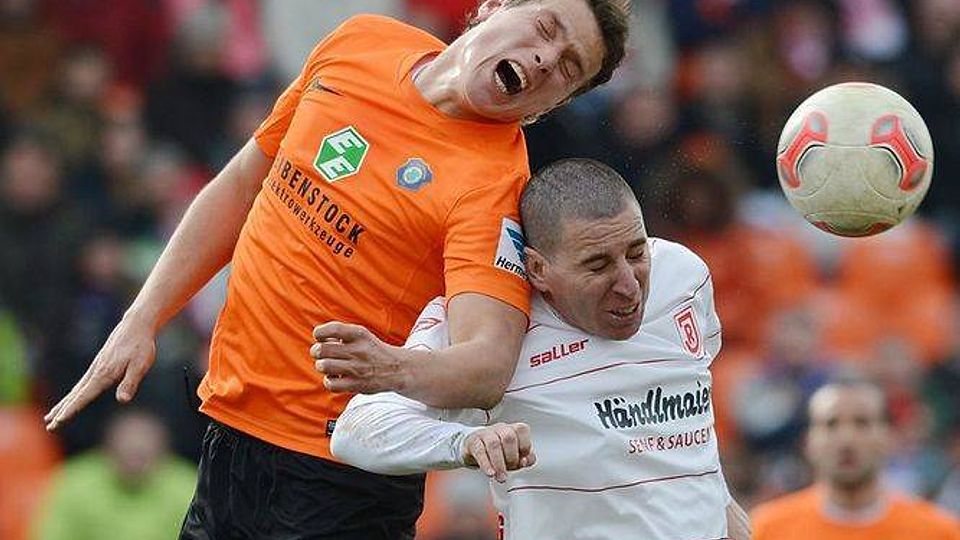 Jahn Regensburg holte gegen Aue einen Punkt.