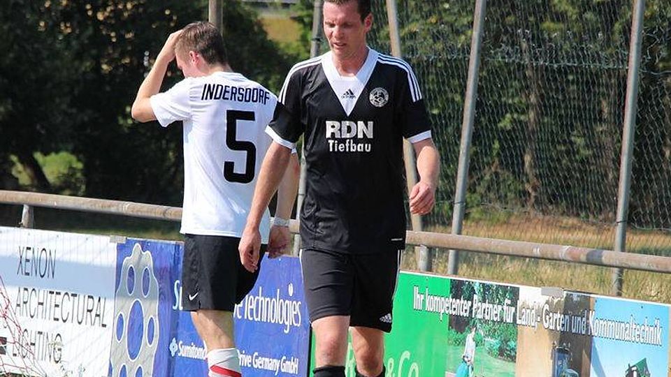 Der FC Gerolsbach (schwarz) gewann beim TSV Inders