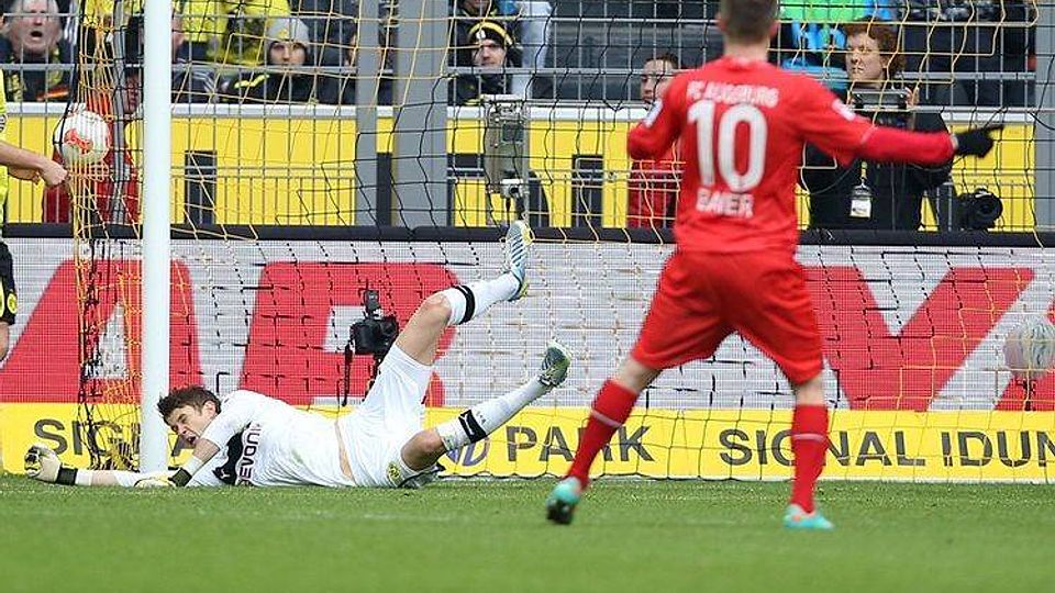 Augsburg verliert trotz Pausenführung beim BVB - B