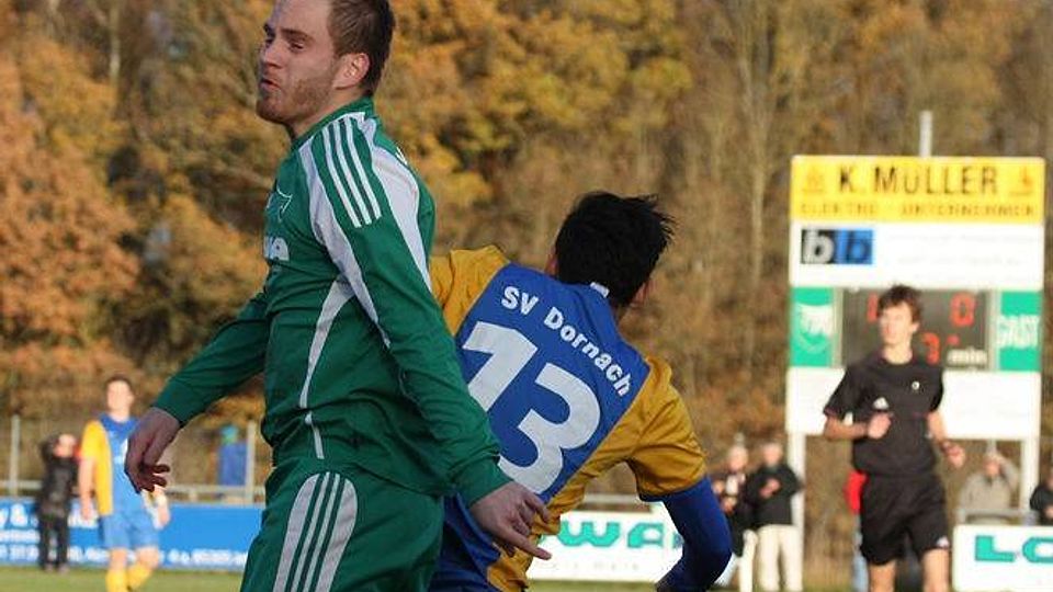Der TSV Jetzendorf (grün) gewann sein Heimspiel ge