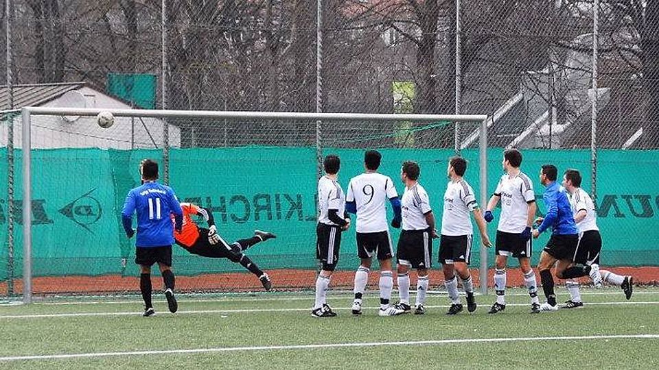 SpVgg Thalkirchen gegen FC Hertha München am 7. Ap