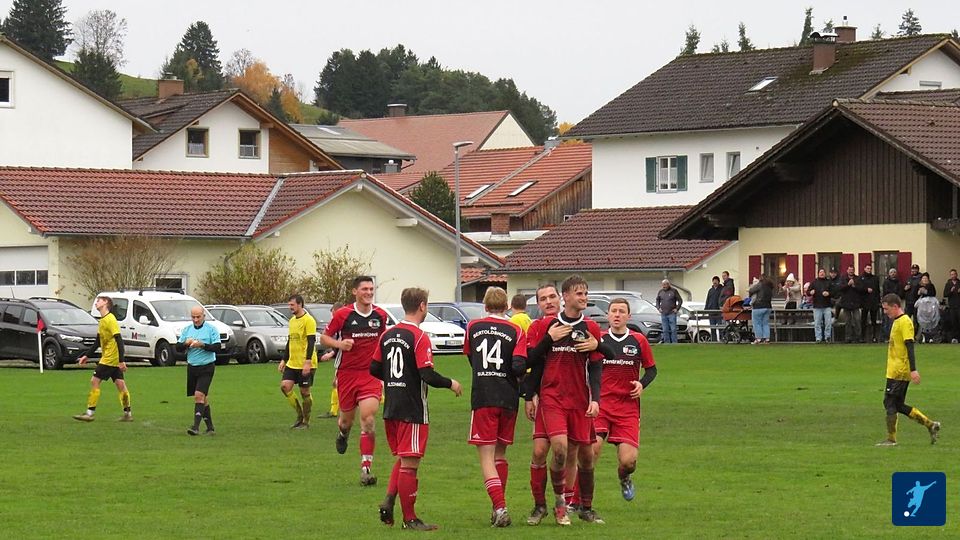 Später Jubel der SG