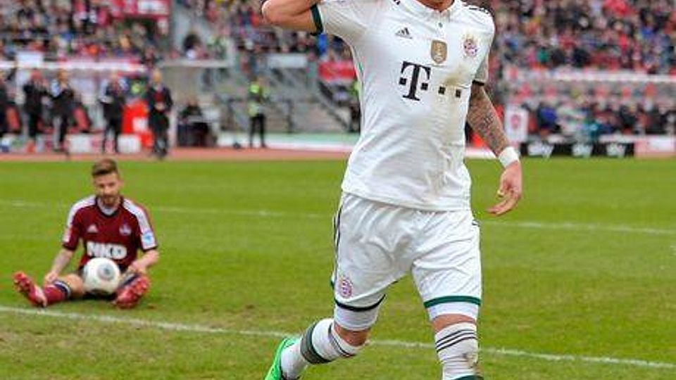 Der FC Bayern gewinnt das Derby in Nürnberg mit 2:
